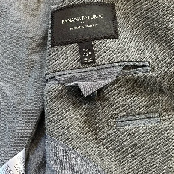 Banana Republic Charcoal Blazer - Picture 3 of 4
